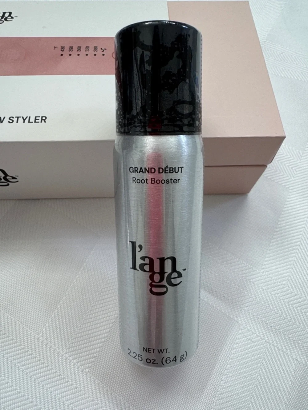 Lange Blush Le Duo 360 Airflow Hair Straightener / Styling Iron. 3 Piece Set.